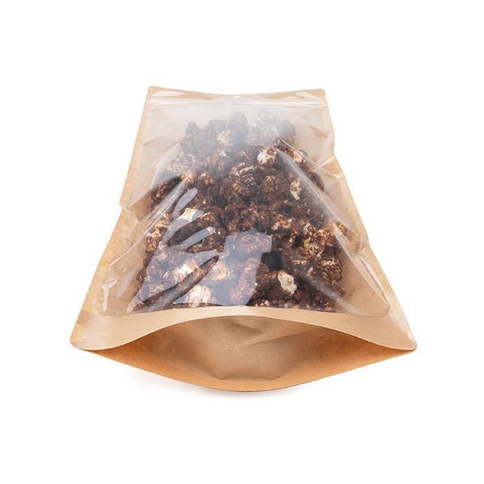 Kraftpapier Standbodenbeutel 178x60x432 mm - 100 Stk