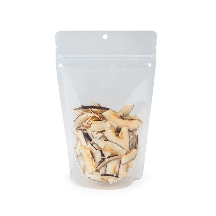 Recyclebare Standbodenbeutel Transparent | RETAIN™ | 113 Gramm | 130x79x206mm - 100 Stk