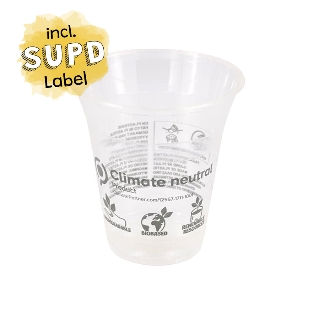 Smoothie-Becher PLA 300 ml Ø 96 mm - 1000 Stück