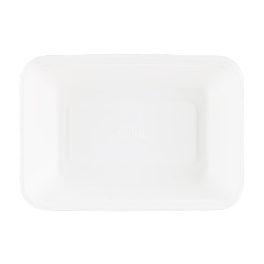 Schale Zuckerrohr 17x12x6 cm, 650 ml - 500 Stk