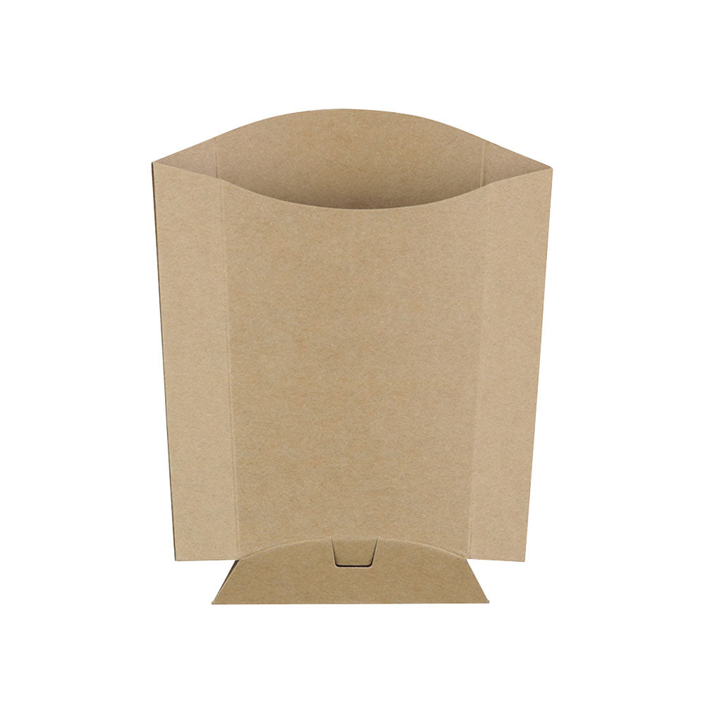 Pommes Frites Tablett Karton 196 ml, 8,5x5x12 cm Braun - 1.000 Stk