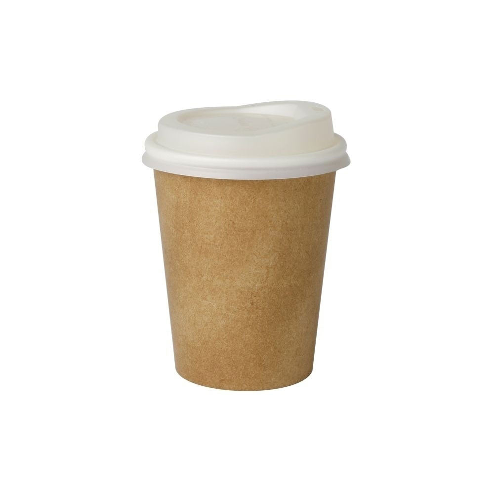 Becher Pappe 200 ml Ø 80 mm Braun - 1.000 Stk