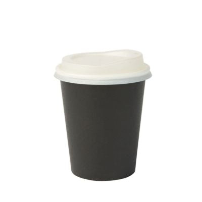 Becher Pappe 200 ml Ø 80 mm Schwarz - 1.000 Stk