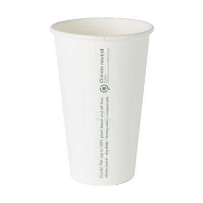 Becher Pappe 400 ml Ø 90 mm Weiß - 1.000 Stk