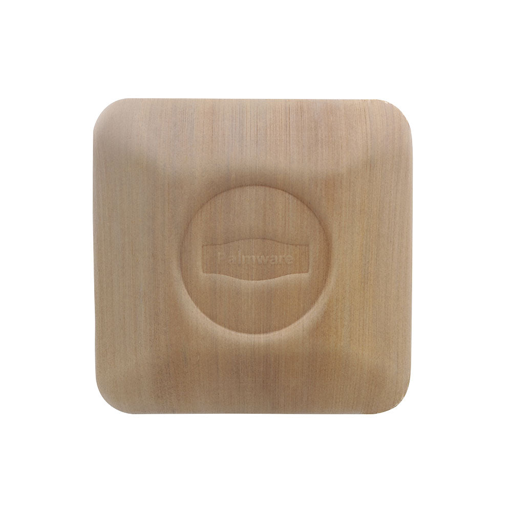 Schalen Palmware® 18x5x18 cm 800 ml, mit Deckeln quadratisch - 60 Stk