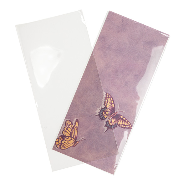 Umweltfreundliche Beutel Bioplastik 110x243mm - 100 Stk