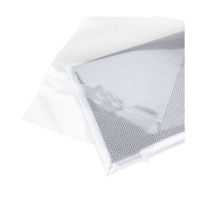 Öko Klappenbeutel | 127x152mm | mit Schutzverschluss - 100 Stk