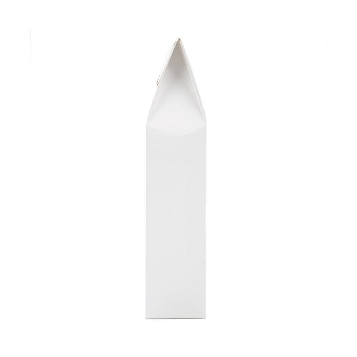 Pappschachteln mit Fenster 90x45x215mm Weiß - 25 Stk