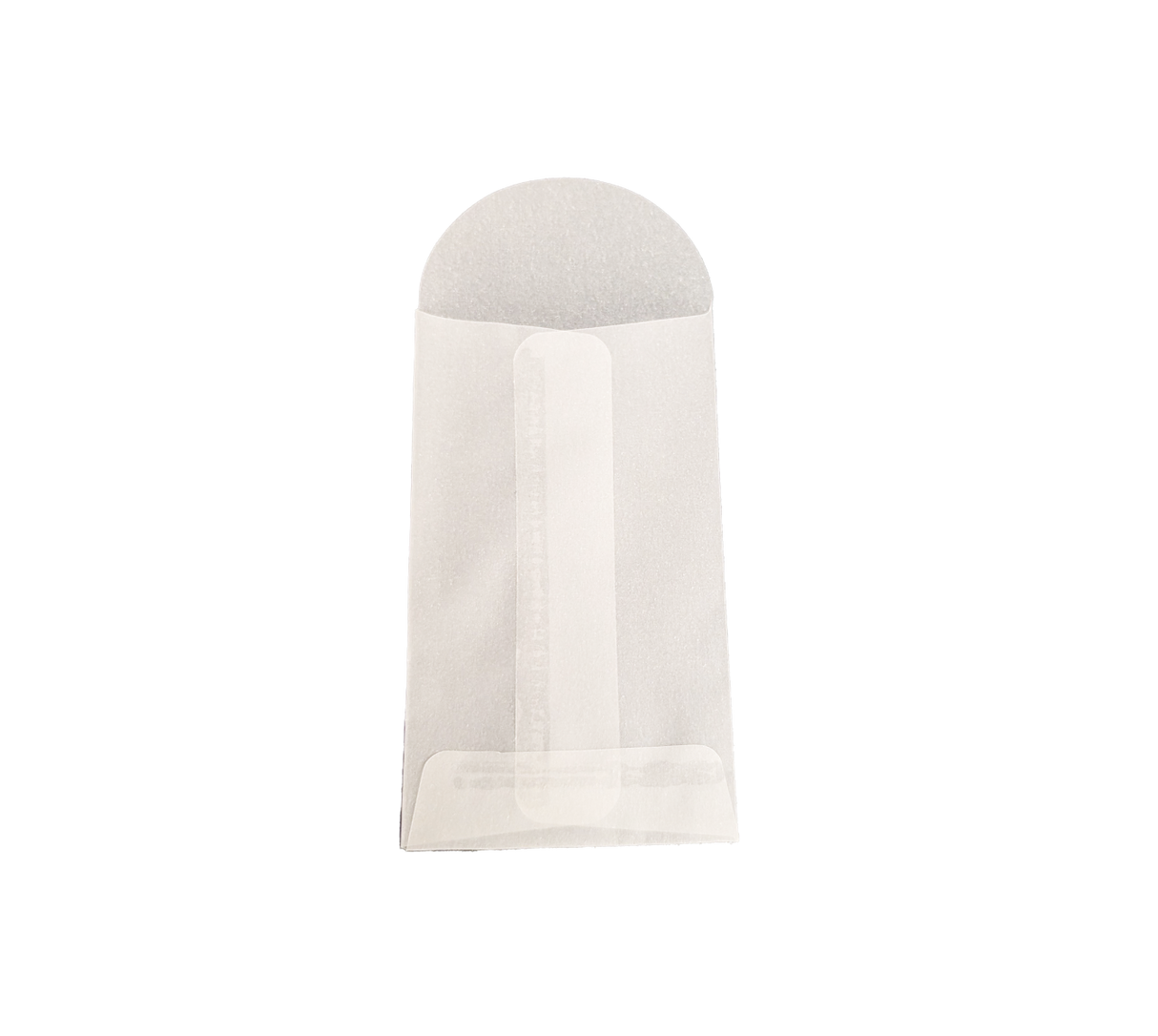 Halbtransparente Umschläge 50x85 mm – 100 Stück