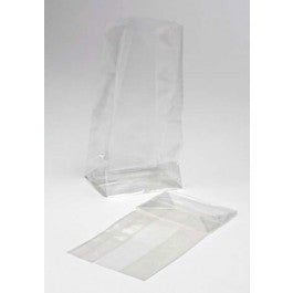 Öko Blockbodenbeutel Bioplastik 51x38x127mm - 100 Stk