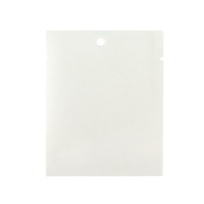 Klappenbeutel Kraftpapier Weiß Umweltfreundlich 76x102 mm Verschließbar - 100 Stk