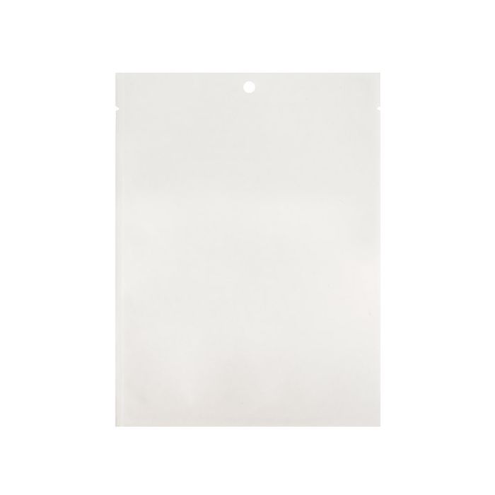 Klappenbeutel Kraftpapier Weiß Umweltfreundlich 127x178 mm Verschließbar - 100 Stk