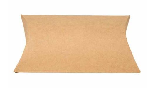 Kissenschachtel Kraftpapier 102x29x152mm - 25 Stk