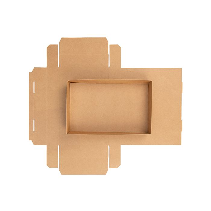 Pappschachtelböden Kraftpapier 152x38x241 mm - 25 Stk