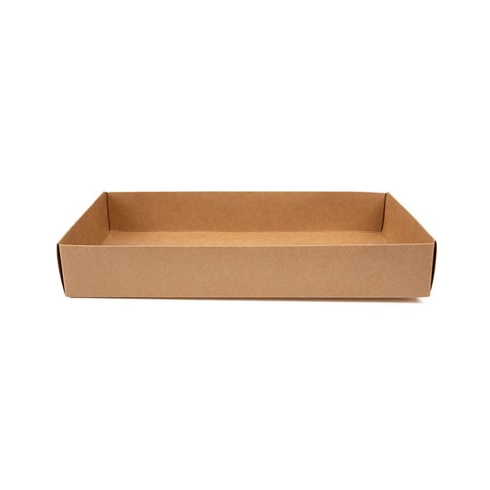 Pappschachtelböden Kraftpapier 152x38x241 mm - 25 Stk