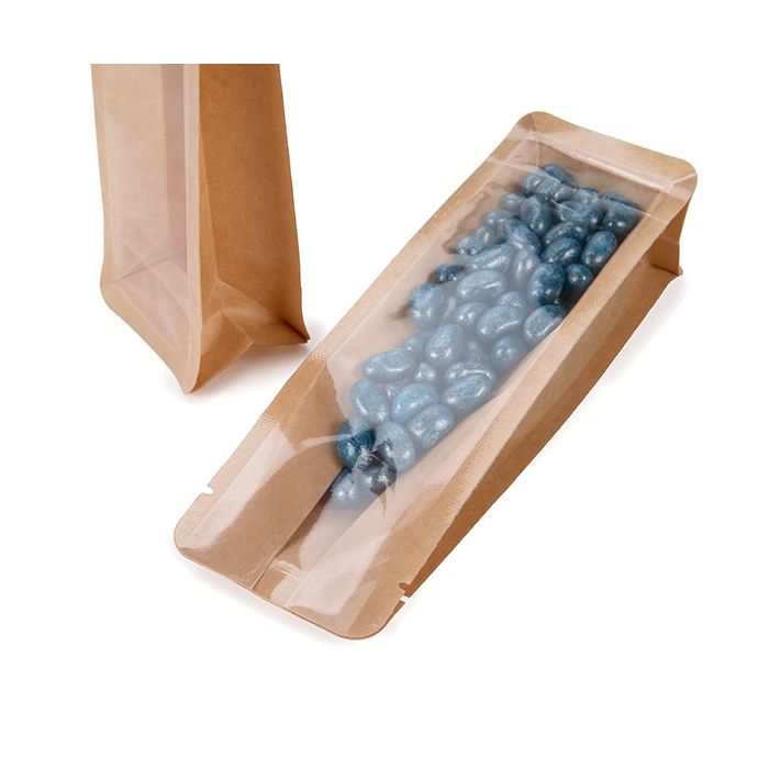 Blockbodenbeutel Kraftpapier 60x51x191mm - 100 Stk