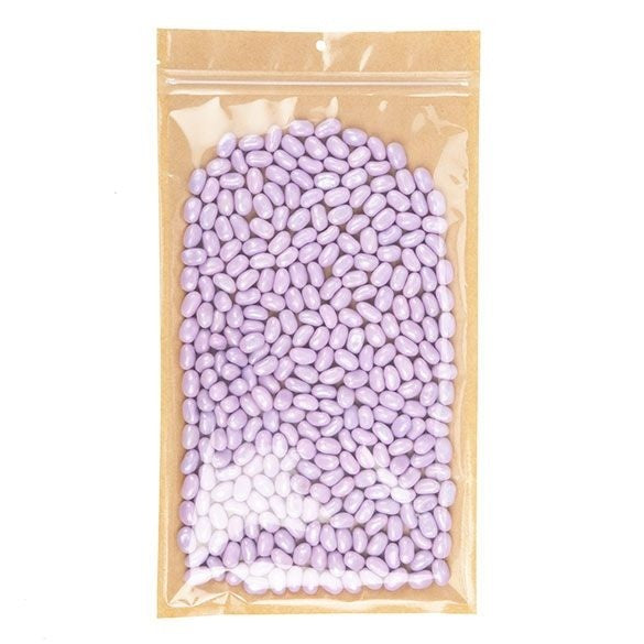 Druckverschlussbeutel Kraftpapier mit Aufhängeloch 178x305mm - 100 Stk