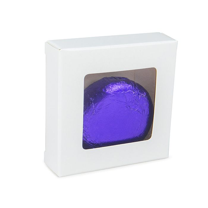 Pappschachteln mit Fenster 70x21x68mm | Weiß - 25 Stk