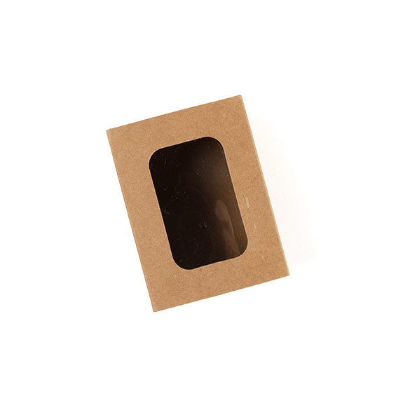 Kraft Papierschachtel 9,5x6,4x5,7cm - 25 Stück