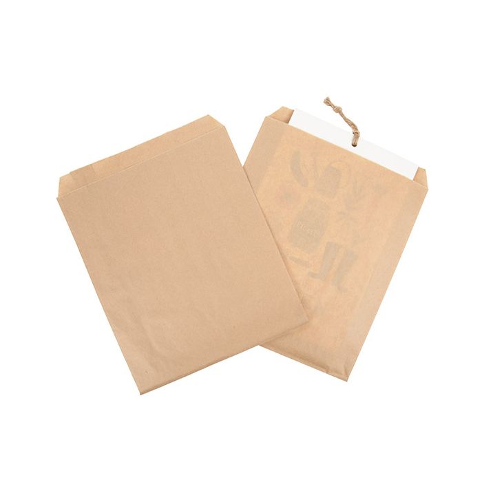 Papierbeutel Braun 203x254mm - 100 Stk