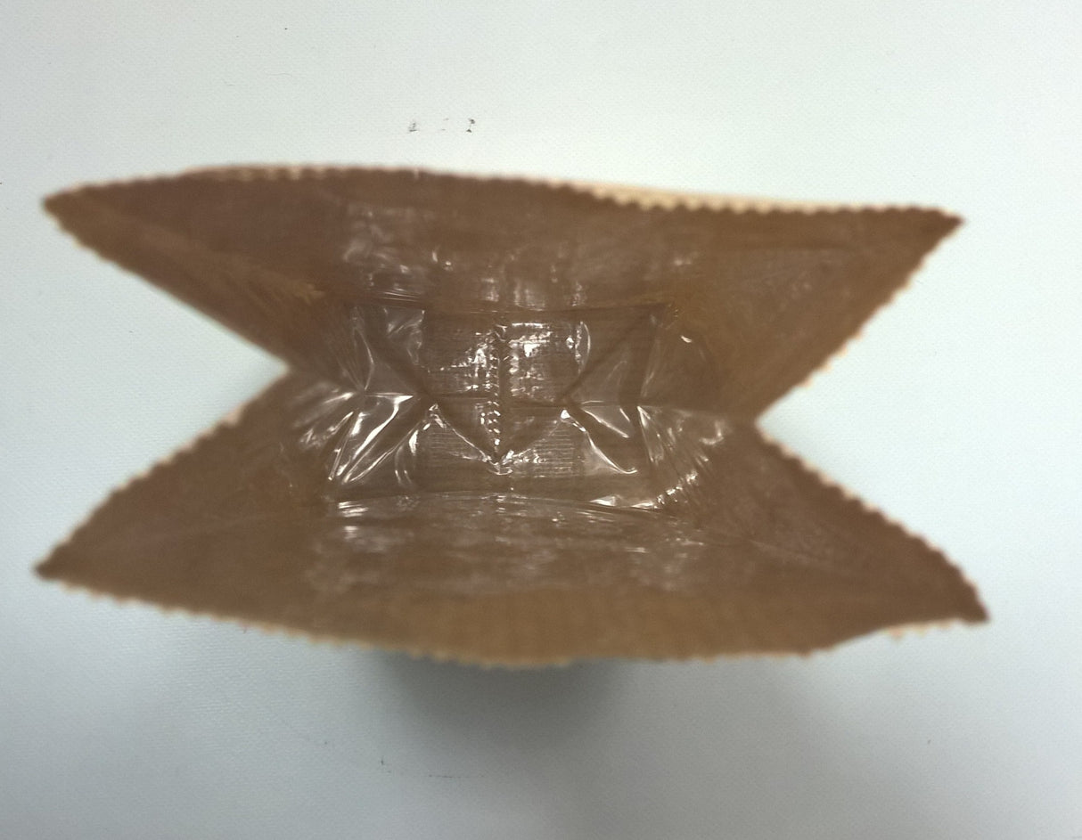 Blockbodenbeutel Kraftpapier Braun gefüttert 80x42x180mm | 100-125 Gramm - 100 Stk