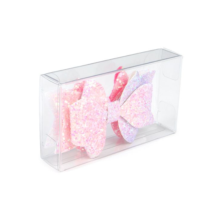 Recyceltes PET Kristallklare Schachtel 54x21x92mm - 25 Stk