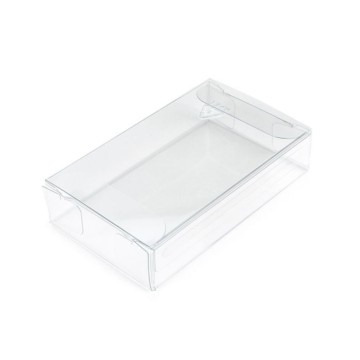 Recyceltes PET Kristallklare Schachtel 54x21x92mm - 25 Stk