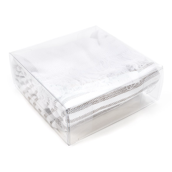 rPET Kristallklare Schachtel 10,8x4,1x10,8cm - 25 Stück