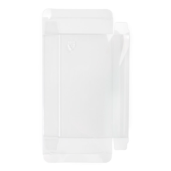rPET Kristallklare Schachtel 10,5x2,5x15,6cm - 25 Stück