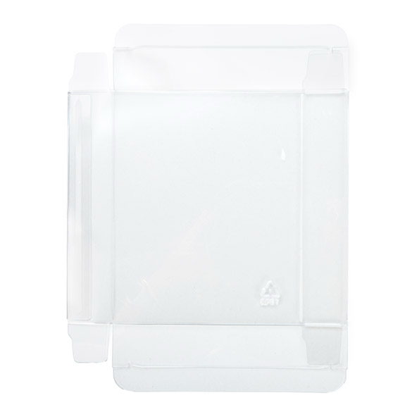 rPET Kristallklare Schachtel 13x2,5x12,9cm - 25 Stück