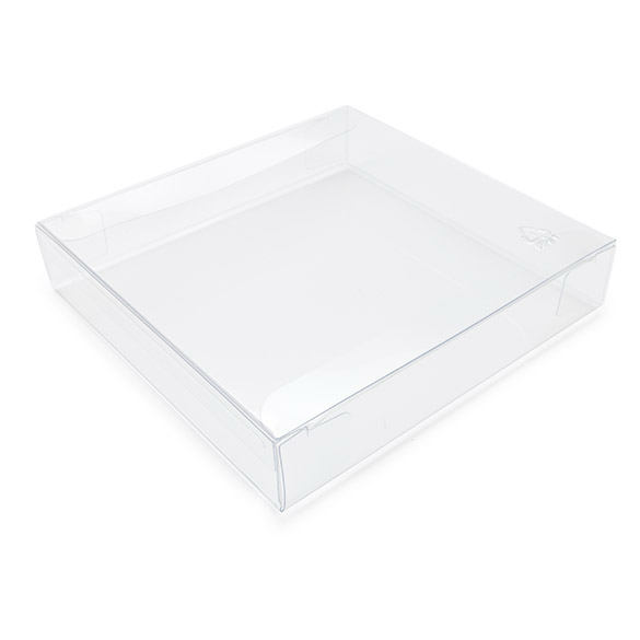 rPET Kristallklare Schachtel 13x2,5x12,9cm - 25 Stück