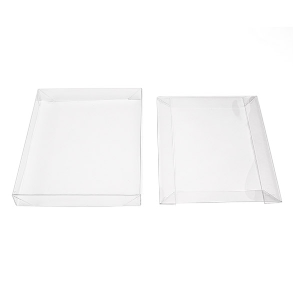 Deckel Transparent & Faltbar 116x16x154mm - 25 Stk