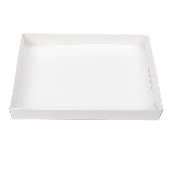 Pappschachtelböden Weiß 137x25x191mm - 25 Stk