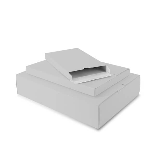 Versandkartons 240x350x29mm Silber - 50 Stk