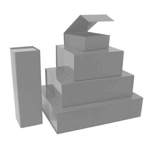 Magnet boxes 350x250x100mm Silver