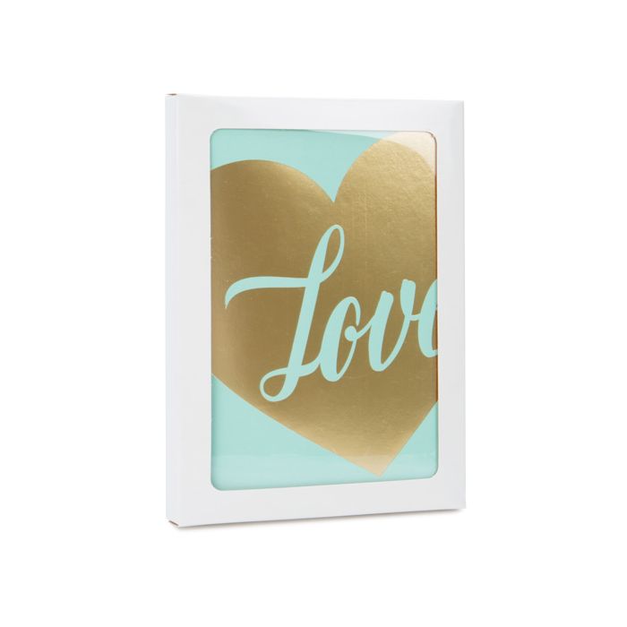 Pappschachteln glänzend Weiß 95x15x132mm - 25 Stk