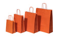 Paper Carry Bags Orange 180+80x220mm 