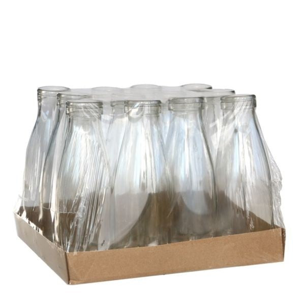 Milchflasche Glas 500ml 21x0.7cm - 12 Stk