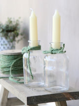 Glasflasche Ø7 h: 12 cm Transparent - 20 Stk