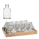 Glasflasche Ø7 h: 12 cm Transparent - 20 Stk