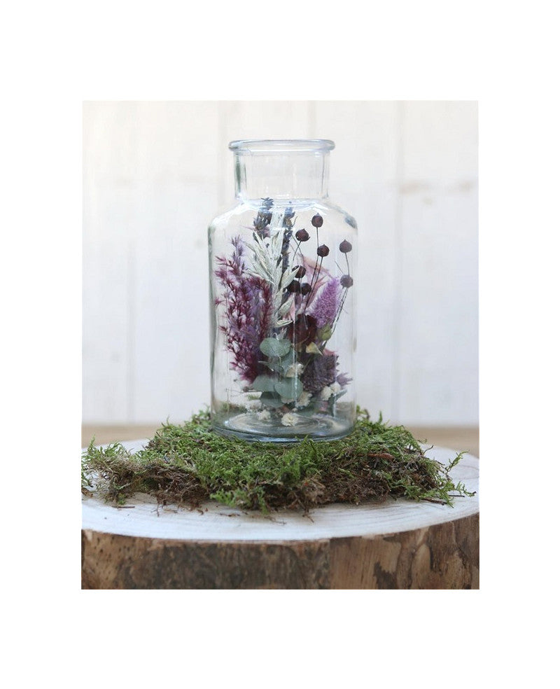 Medizinflasche Glas 20x10cm - 6 Stk