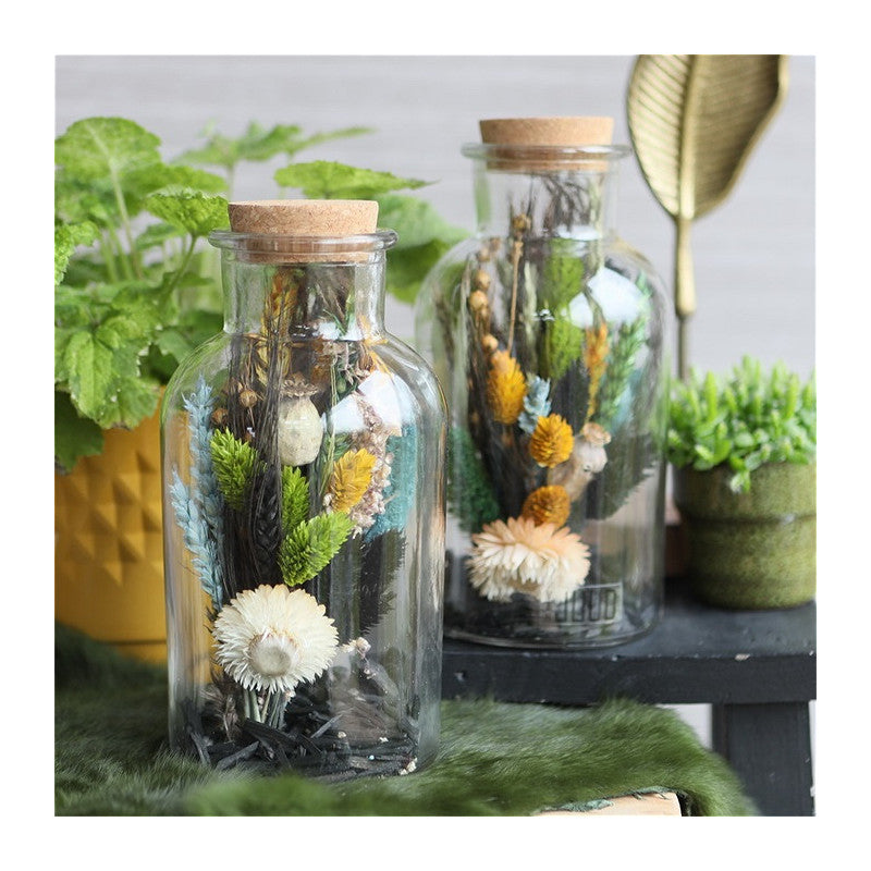 Medizinflasche Glas 20x10cm - 6 Stk