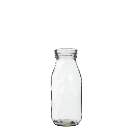 Glass Milk Bottle 250ml 140x60mm 