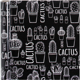 Geschenkpapier Kaktus 50cm x 5m | 80g - 1 Rolle