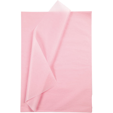 Tissue Paper, sheets 50x70 cm, 14 g, Light rose 