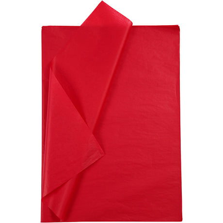 Tissue Paper, sheets 50x70 cm, 14 g, red 
