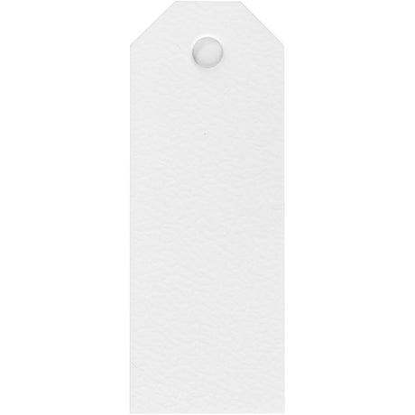 Manila Labels White 30x80mm 