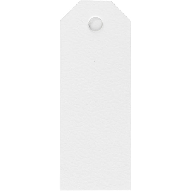 Manila Labels White 30x80mm 