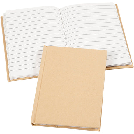 Notebook, brown, A6, 60 g 