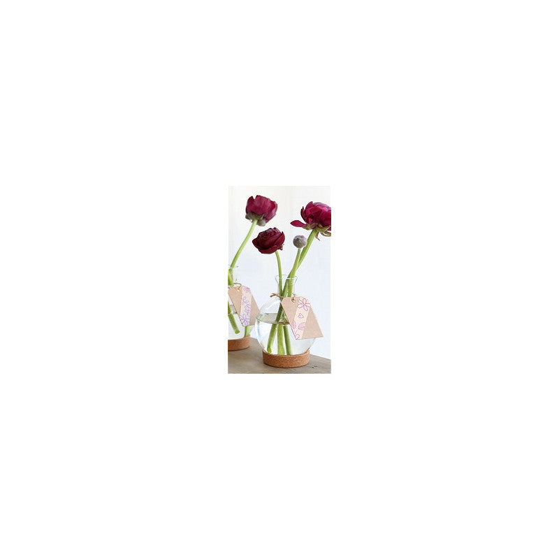 Kugelvase Ø 8 cm x 16 cm - 14 Stück